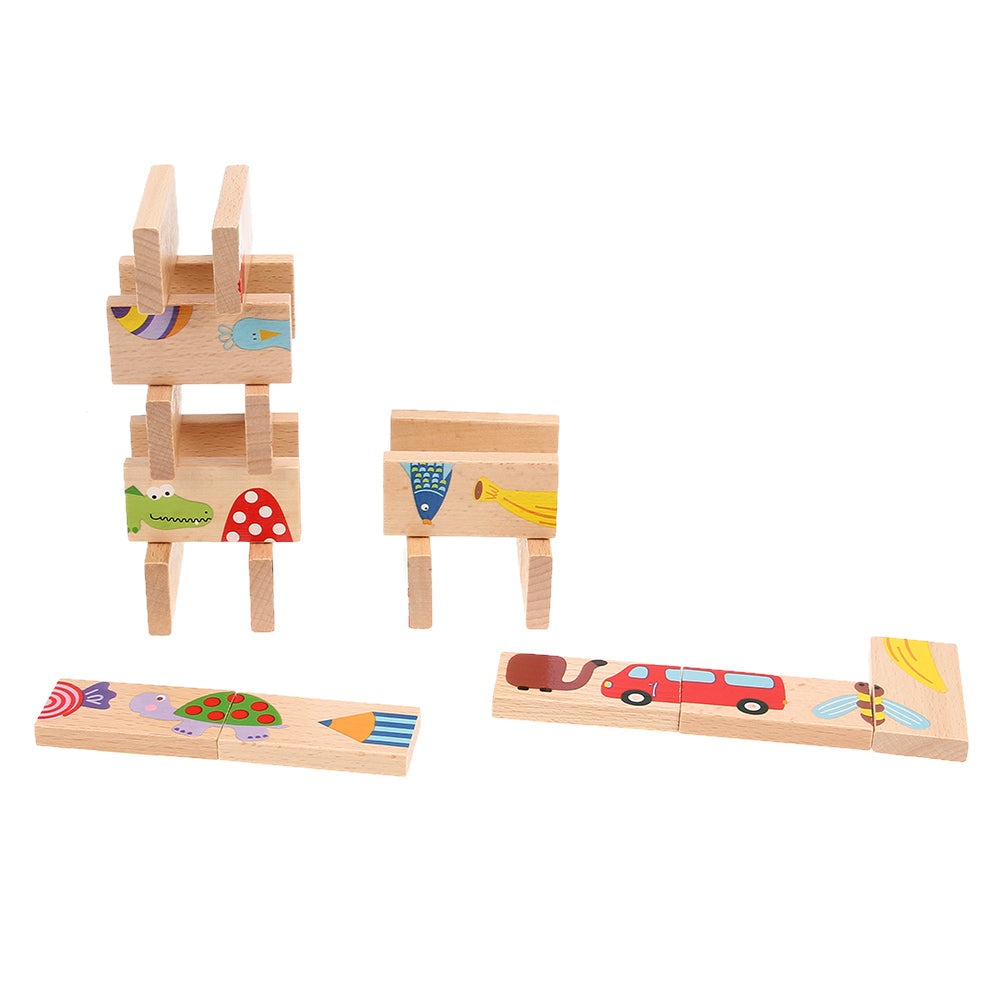 Dominoes Wooden Puzzle