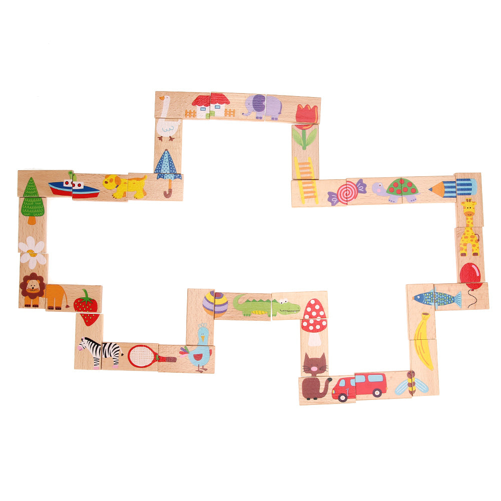 Dominoes Wooden Puzzle