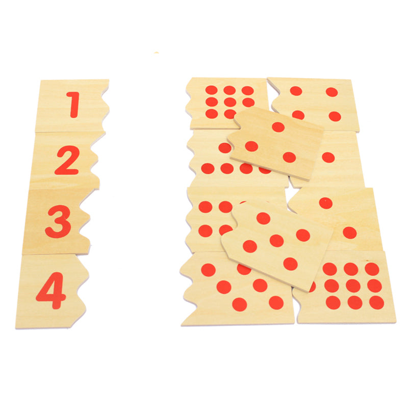 Matching Number Puzzles 1-10