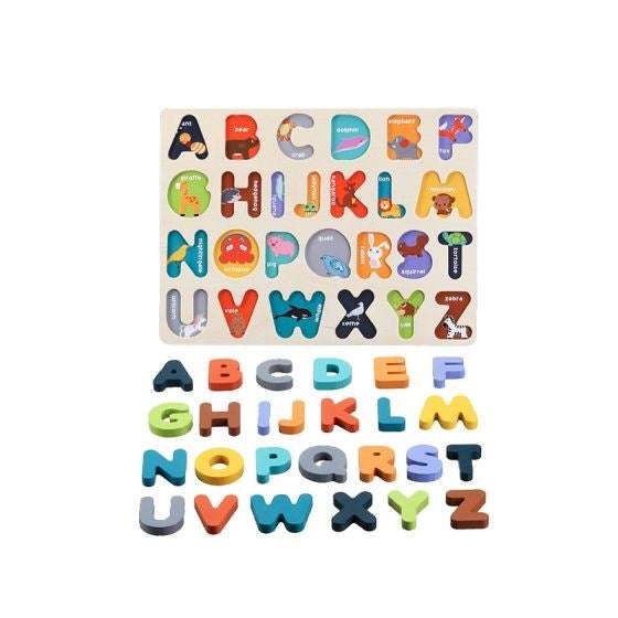 Wooden Alphabet Puzzle