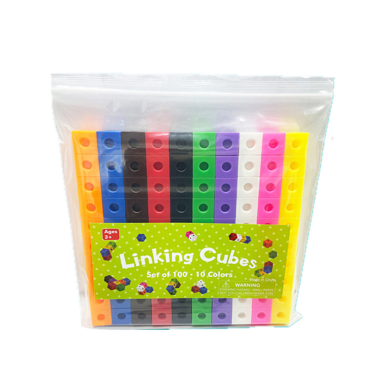 Linking Math Cubes with Activity Cards Set