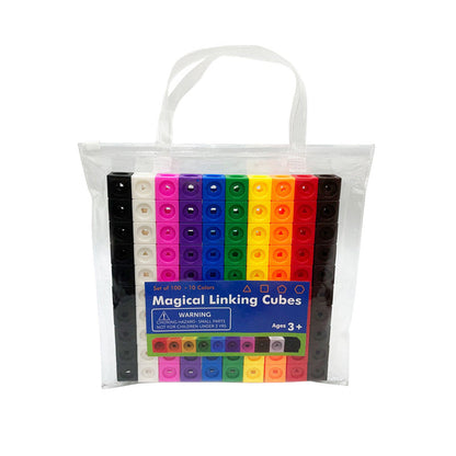 Linking Math Cubes with Activity Cards Set