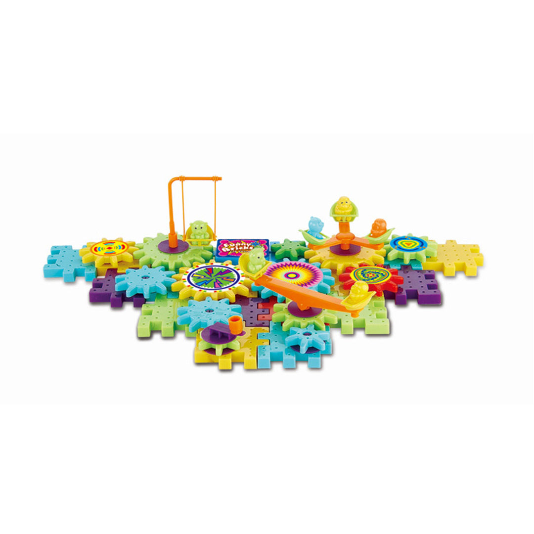 Electric Magic Gears Puzzles Building Blocks