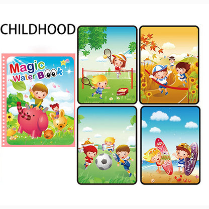 Montessori Unlimited Use Water Coloring Book