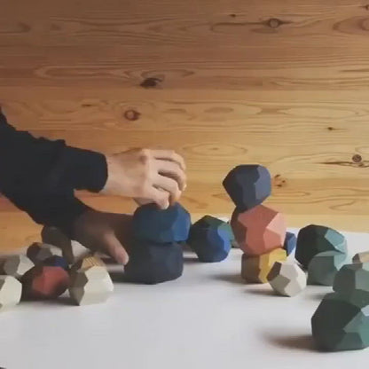 Original Montessori Balancing & Stacking Stones