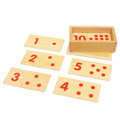 Matching Number Puzzles 1-10