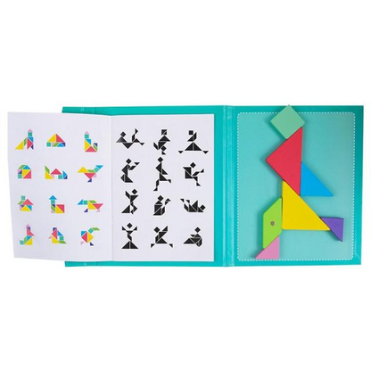 Montessori Magnetic Tangram Book