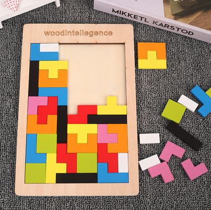 Montessori - WoodIntelligence Puzzle Board