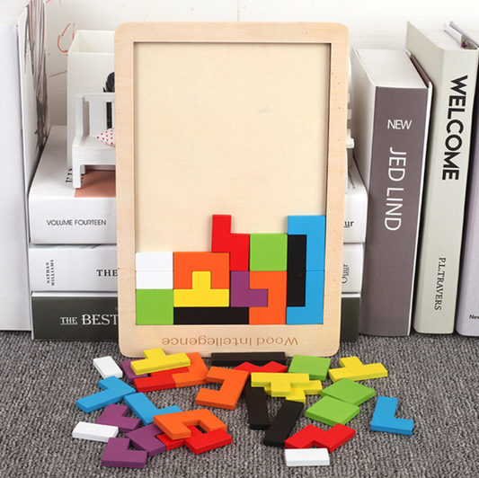 Montessori - WoodIntelligence Puzzle Board