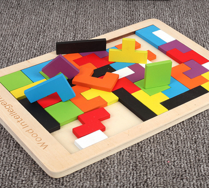 Montessori - WoodIntelligence Puzzle Board