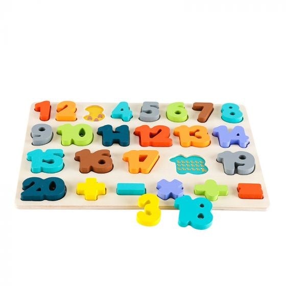 Wooden Number Puzzle