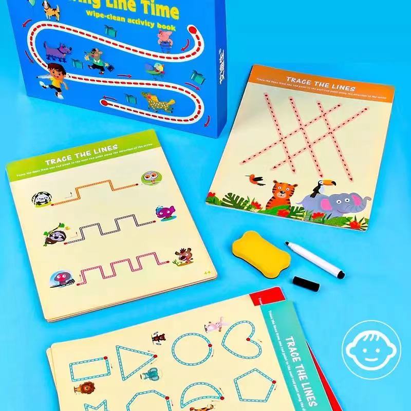 Draw & Wipe Drawing Line Set