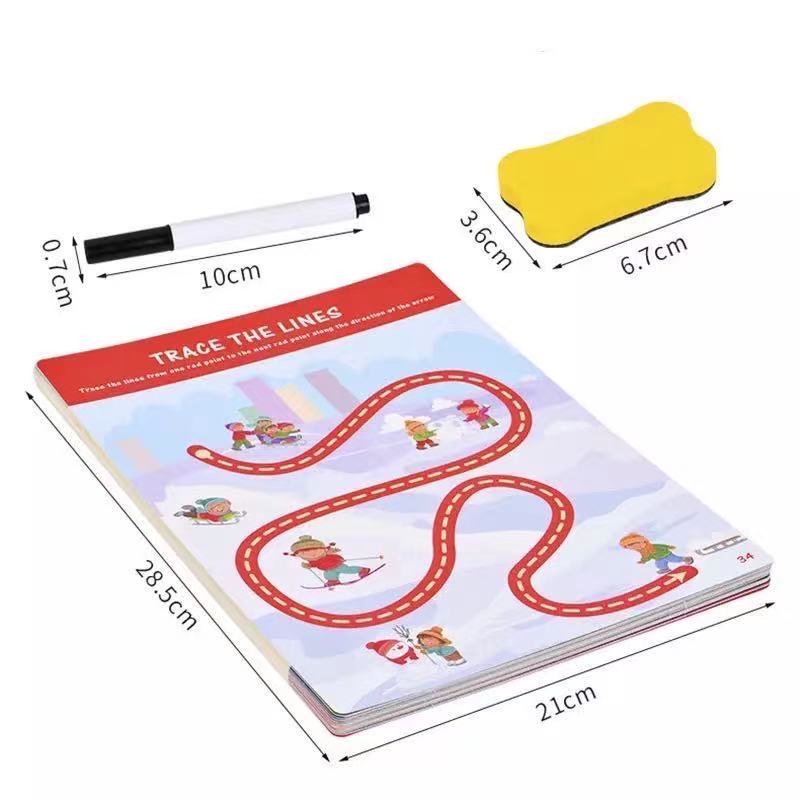 Draw & Wipe Drawing Line Set