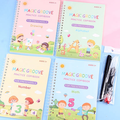 NEW *Large Size* Montessori Magic Practice Copybooks