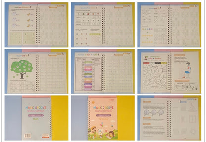 NEW *Large Size* Montessori Magic Practice Copybooks